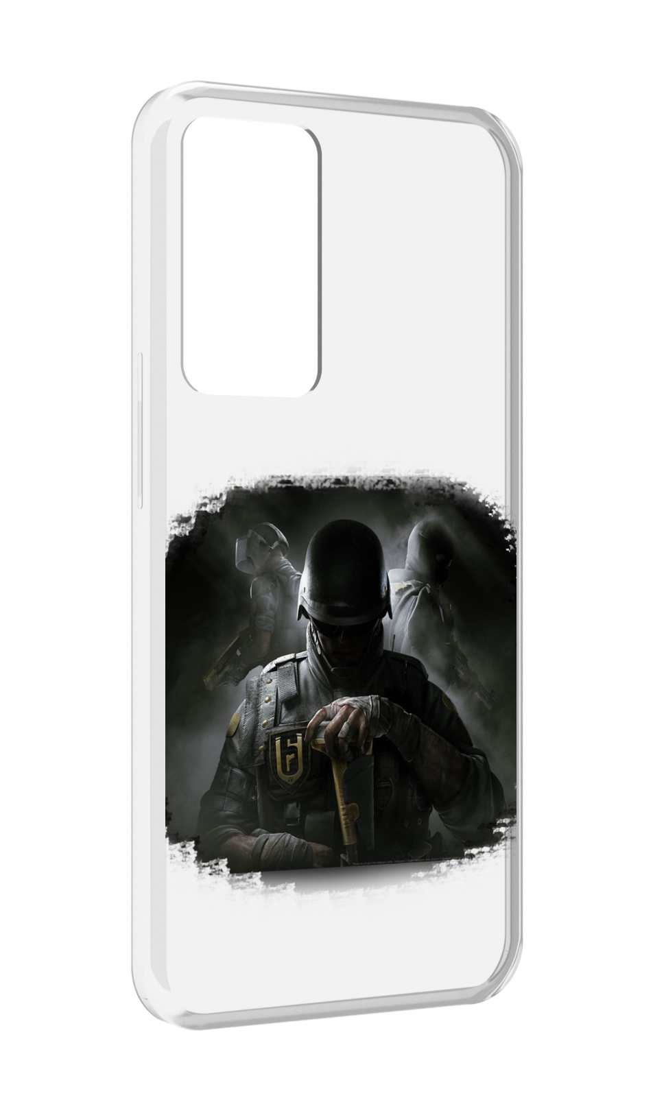 

Чехол MyPads Rainbow Six Siege для OPPO Reno 8 Lite, Прозрачный, Tocco