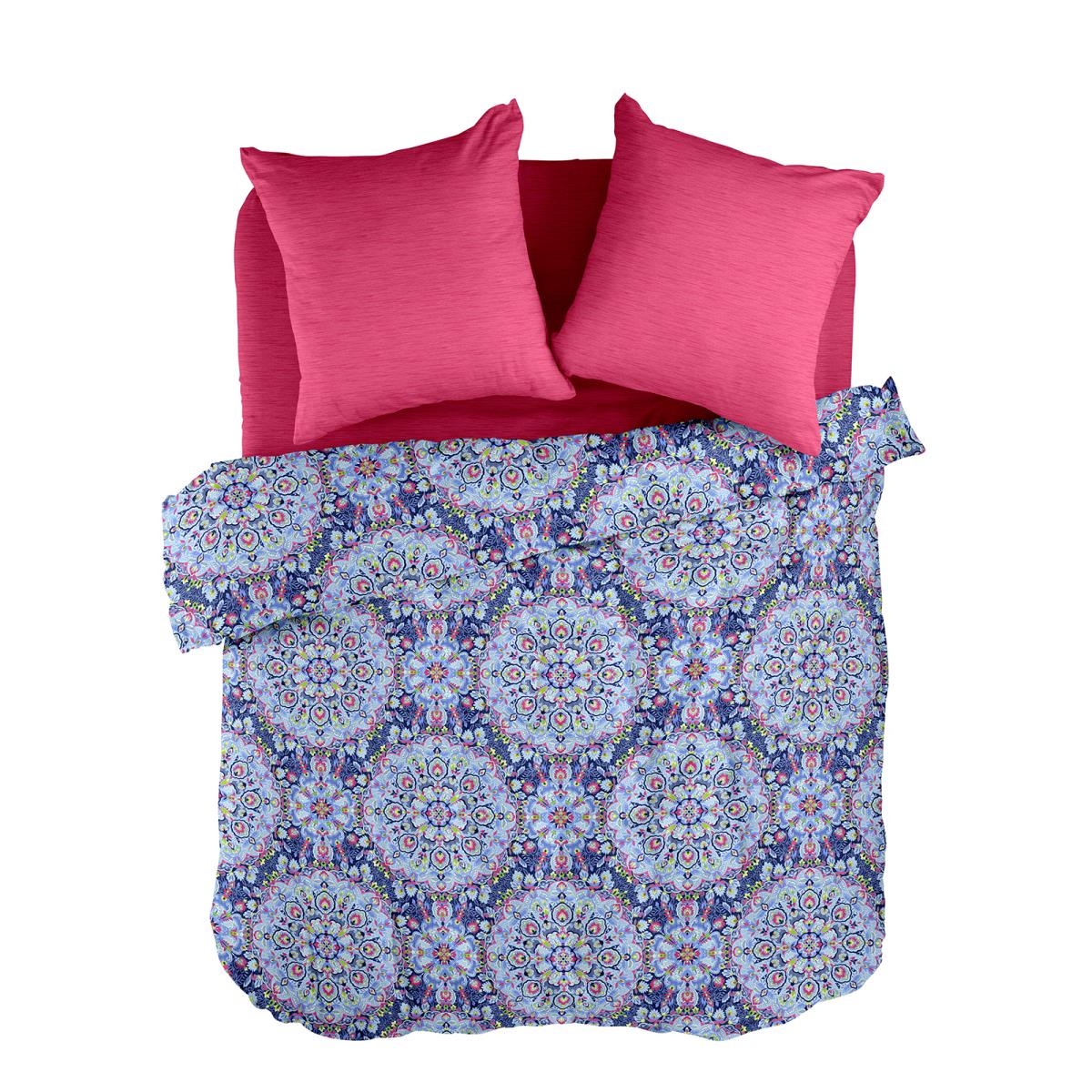 

Постельное Белье Евростандарт Перкаль «WENGE» (70х70) 40097-3/15348-21 Corsica