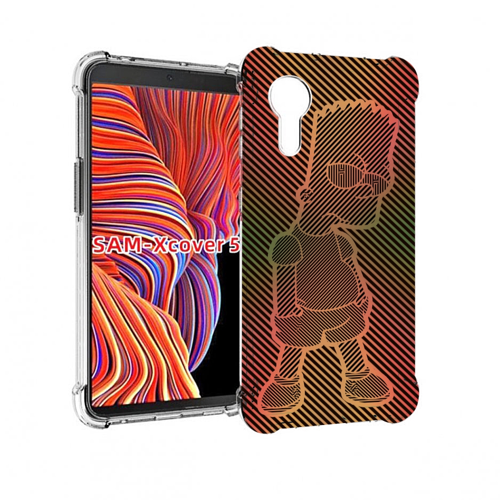 

Чехол MyPads Графический-Барт-Симпсон для Samsung Galaxy Xcover 5, Прозрачный, Tocco