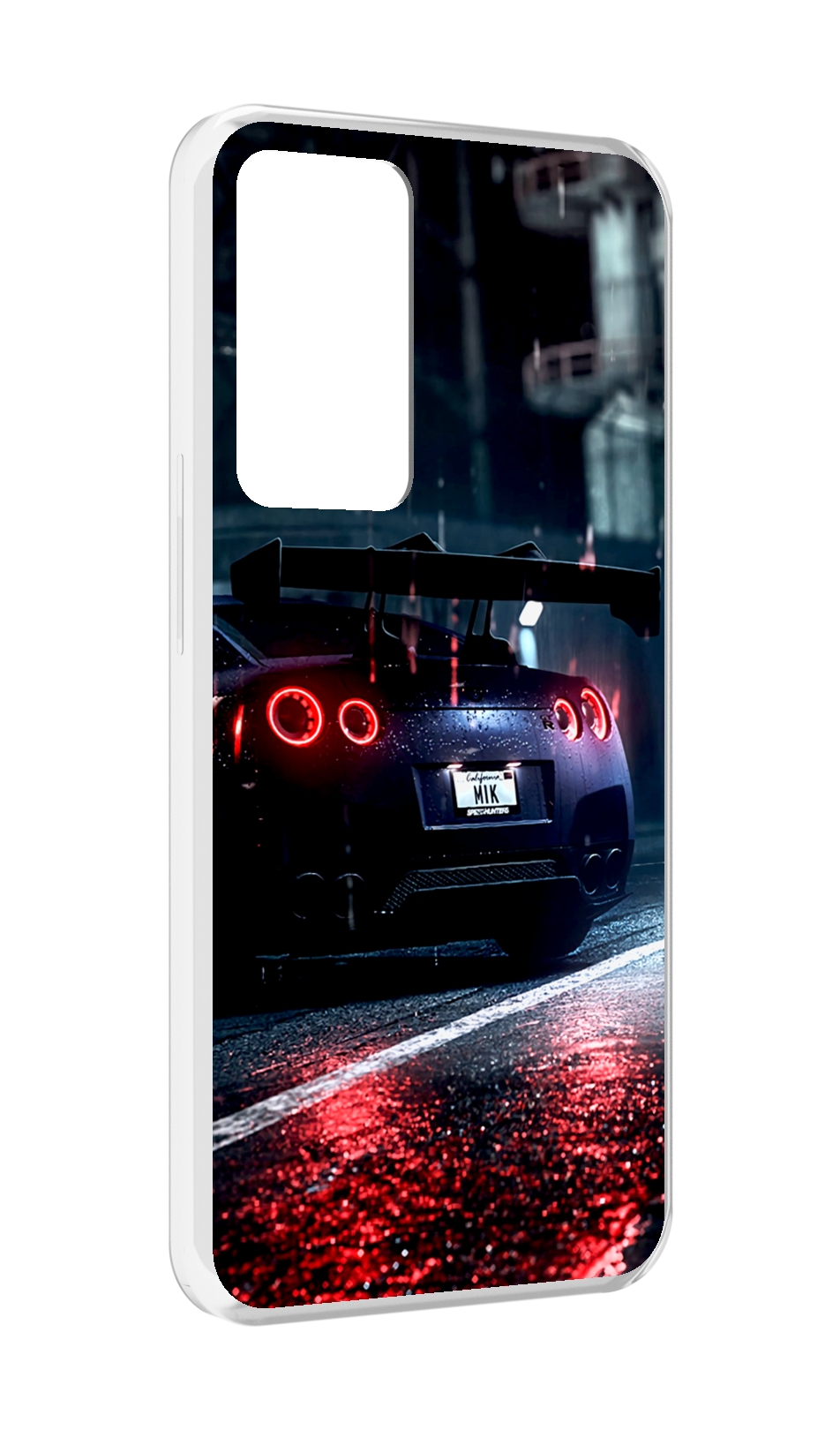 

Чехол MyPads Nissan Skyline для OPPO Reno 8 Lite, Прозрачный, Tocco