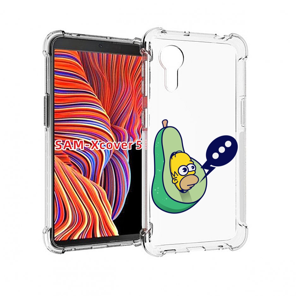 

Чехол MyPads Гомер-авокадо для Samsung Galaxy Xcover 5, Прозрачный, Tocco