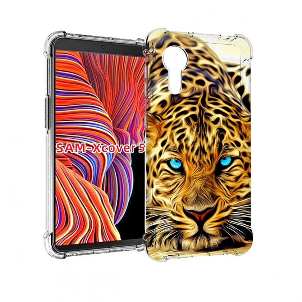 

Чехол MyPads Голубоглазый-гепард для Samsung Galaxy Xcover 5, Прозрачный, Tocco