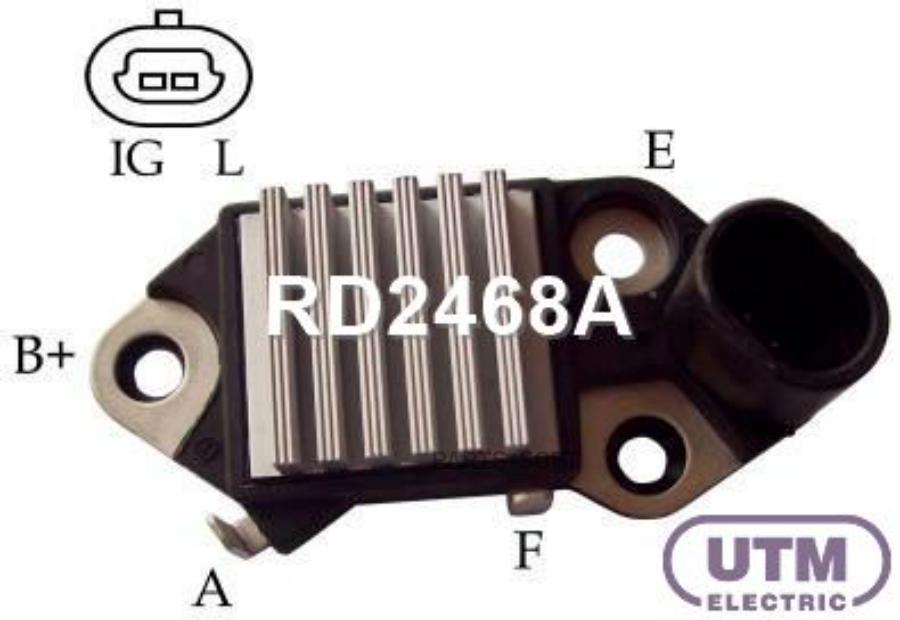

UTM Регулятор генератора 1шт UTM RD2468A