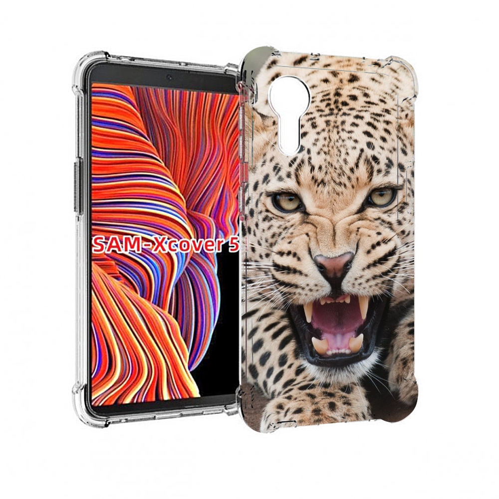 

Чехол MyPads Гепард-красивый мужской для Samsung Galaxy Xcover 5, Прозрачный, Tocco
