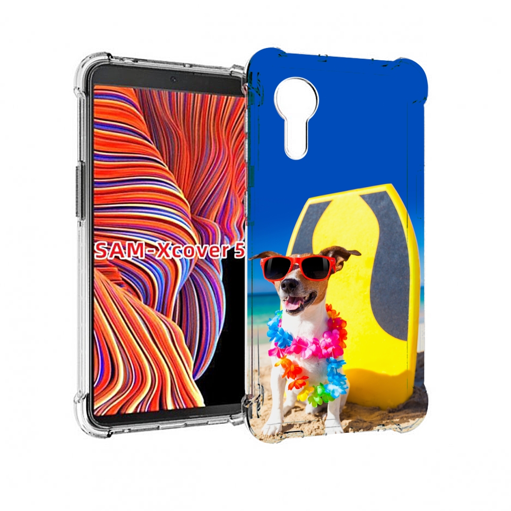 

Чехол MyPads Гавайская-собака для Samsung Galaxy Xcover 5, Прозрачный, Tocco