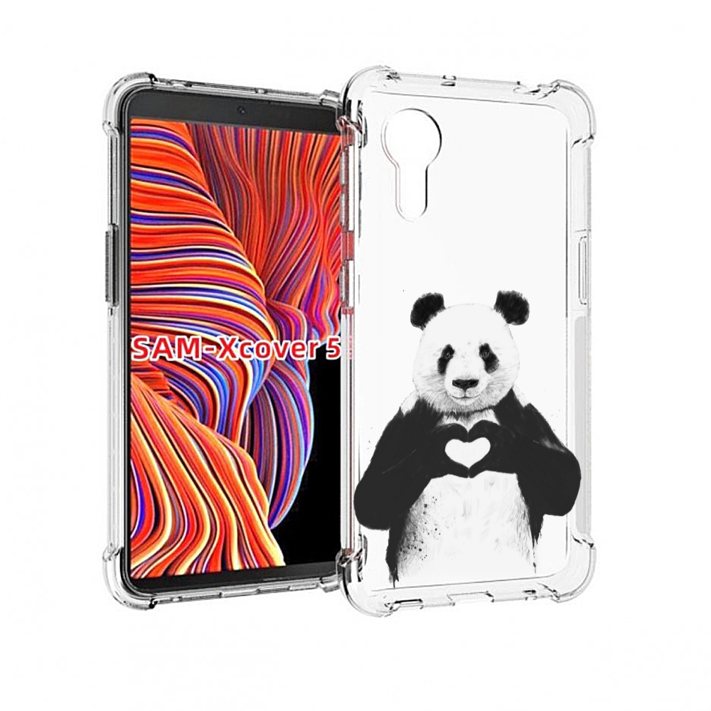 

Чехол MyPads Влюбленная панда для Samsung Galaxy Xcover 5, Прозрачный, Tocco