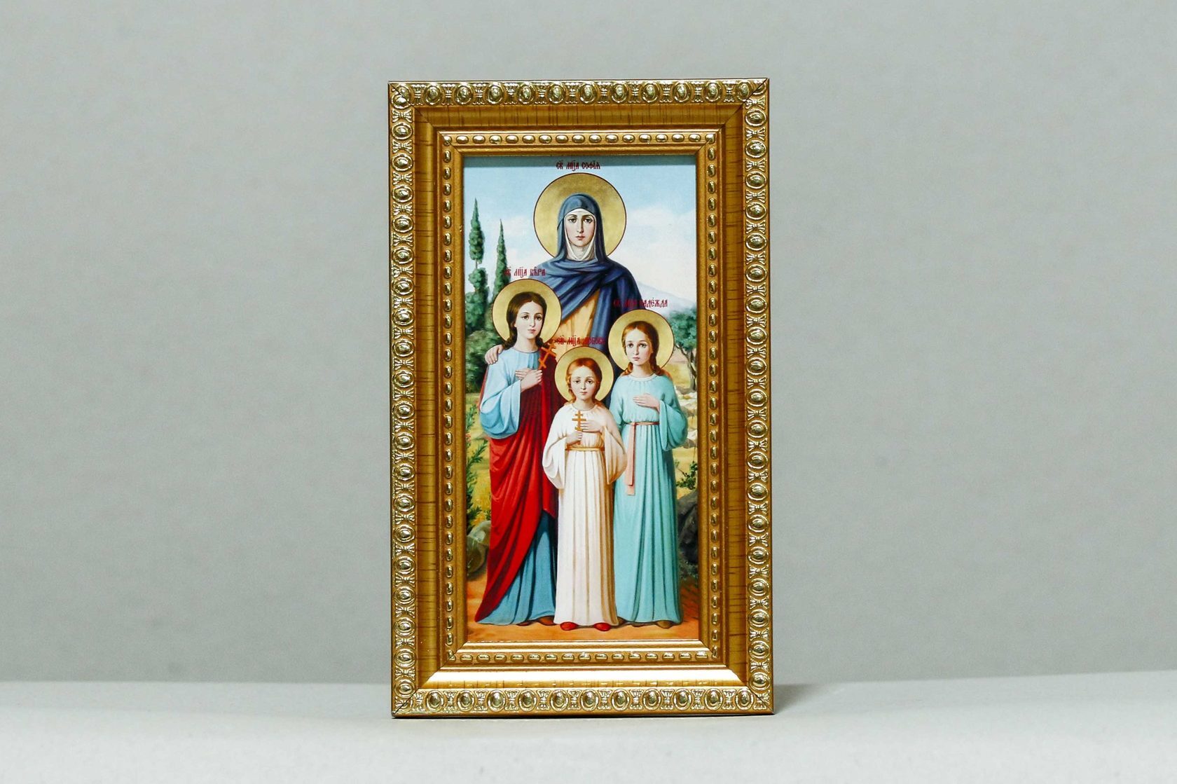 Икона Вера, Надежда, Любовь и София Римские