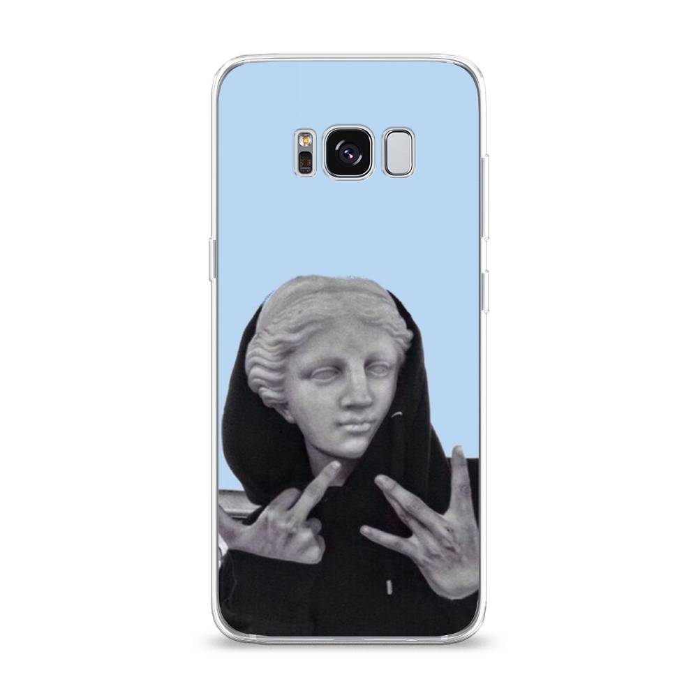 

Чехол Awog на Samsung Galaxy S8 "SWAG статуя", Голубой, 24750-9