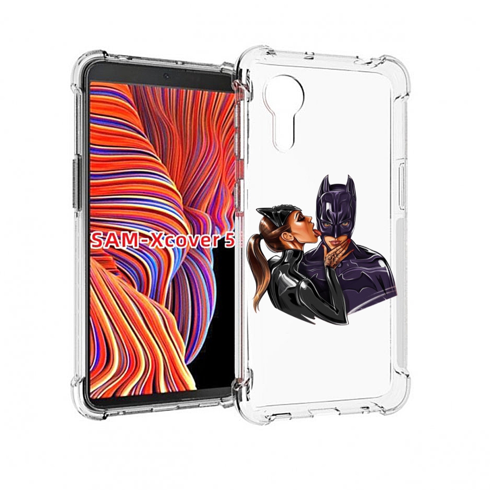 

Чехол MyPads Бэтман для Samsung Galaxy Xcover 5, Прозрачный, Tocco