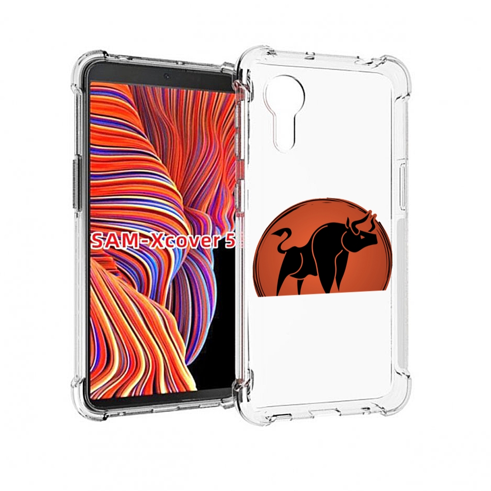 

Чехол MyPads Бык-2 для Samsung Galaxy Xcover 5, Прозрачный, Tocco