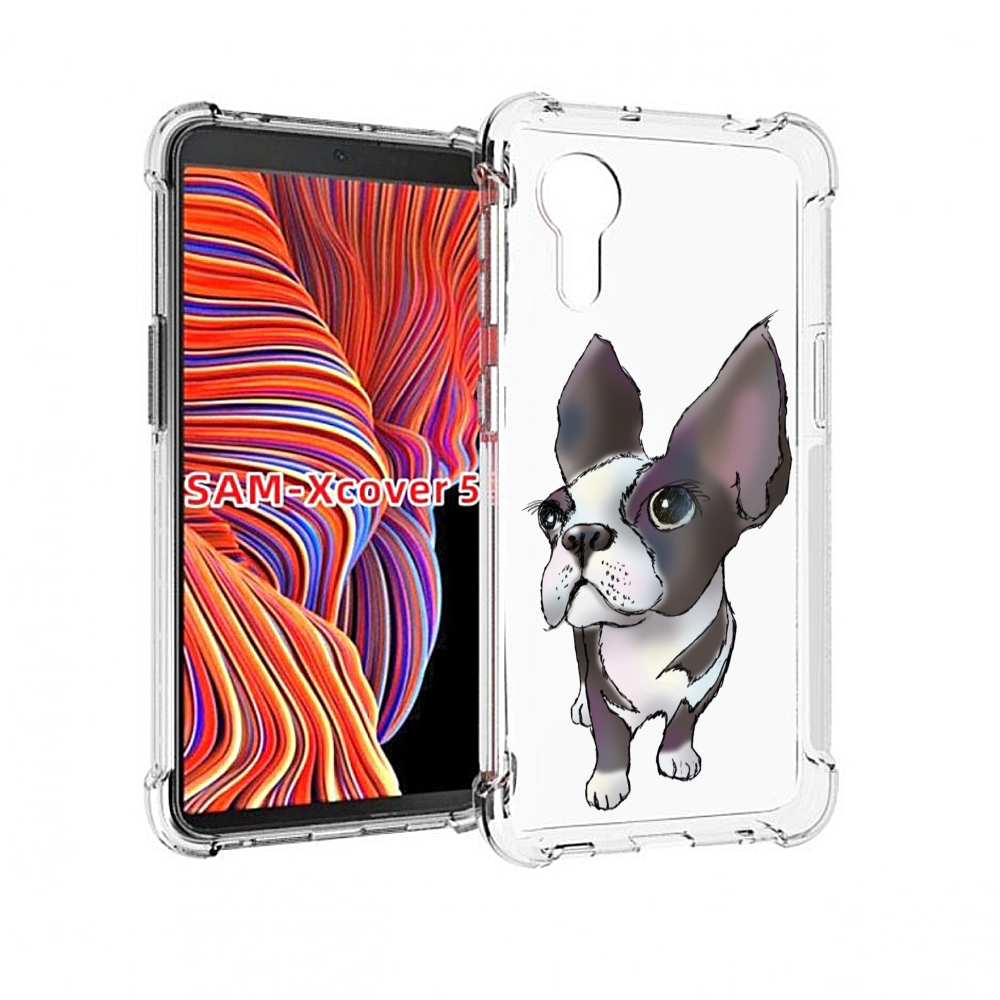 

Чехол MyPads Бульдожка для Samsung Galaxy Xcover 5, Прозрачный, Tocco