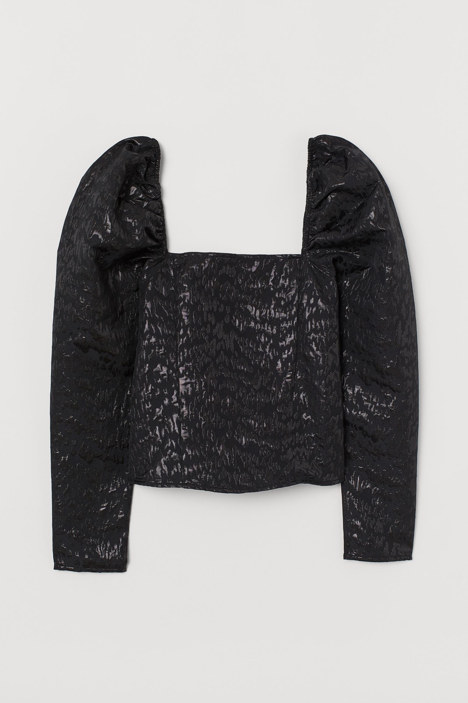 

Топ женский H&M 927224001 черный M, 927224001