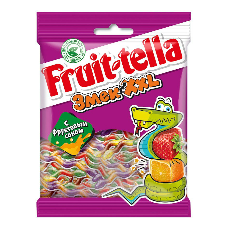 Мармелад Fruittella Змеи микс жевательный 70 г