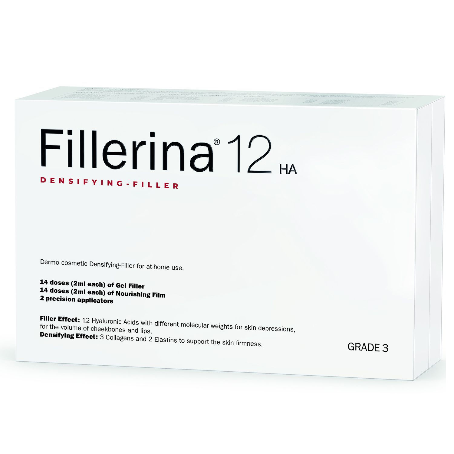 Набор дермо-косметический Fillerina 12HA Уровень 3 30+30 мл fillerina 12ha densifying filler набор с укрепляющим эффектом уровень 4 60
