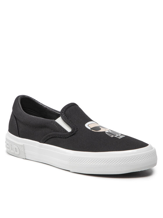 

Слипоны KL60300 KARL LAGERFELD Черный 39 EU, KL60300