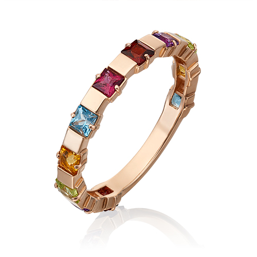

Кольцо из золота р. 17 PLATINA jewelry 01-5321-00-252-1110-57, хризолит, 01-5321-00-252-1110-57