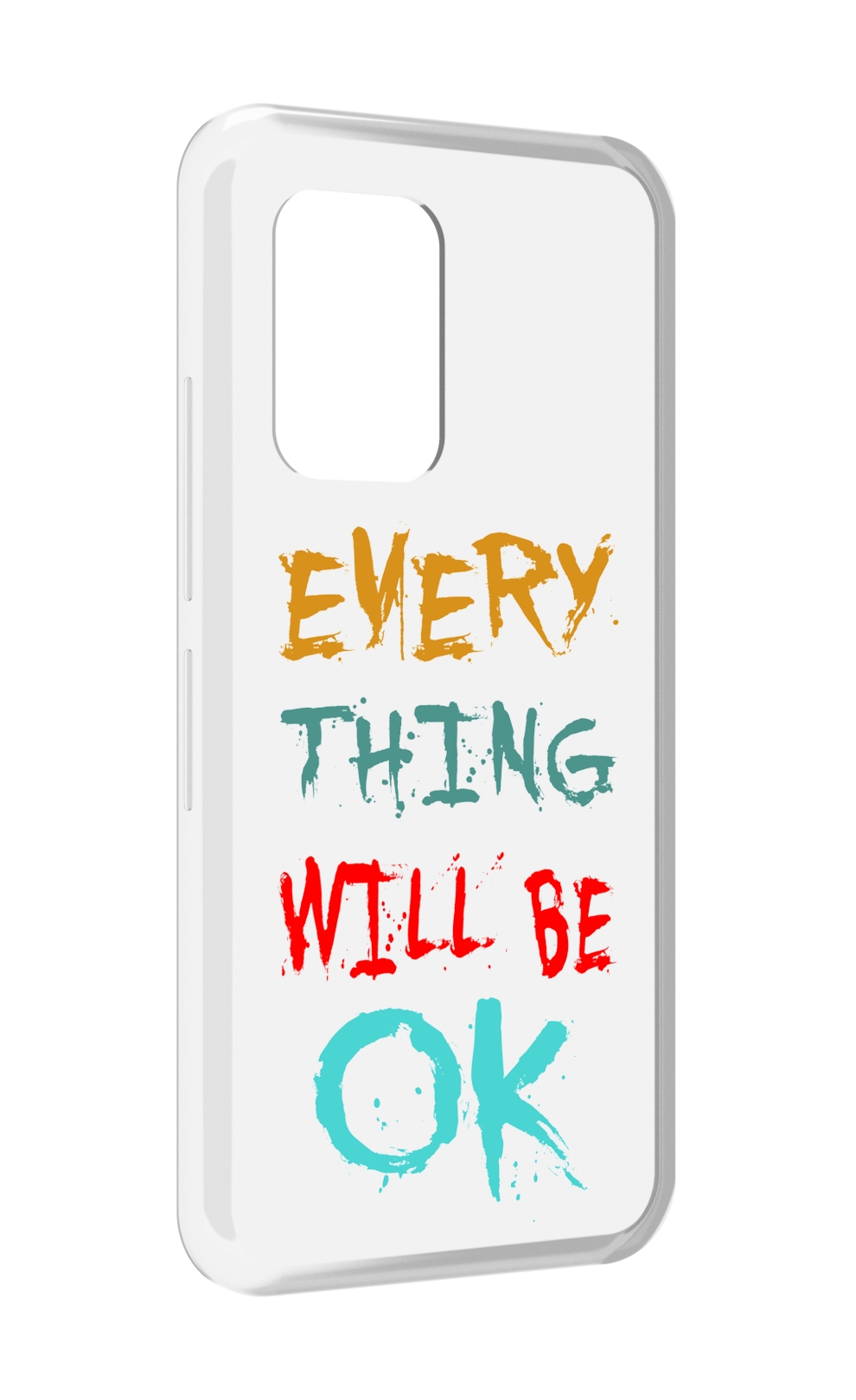 

Чехол MyPads все-будет-хорошо для UMIDIGI Bison GT, Прозрачный, Tocco