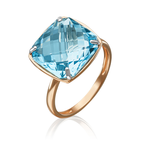 

Кольцо из золота р. 17 PLATINA jewelry 01-5313-00-201-1110-46, топаз, 01-5313-00-201-1110-46