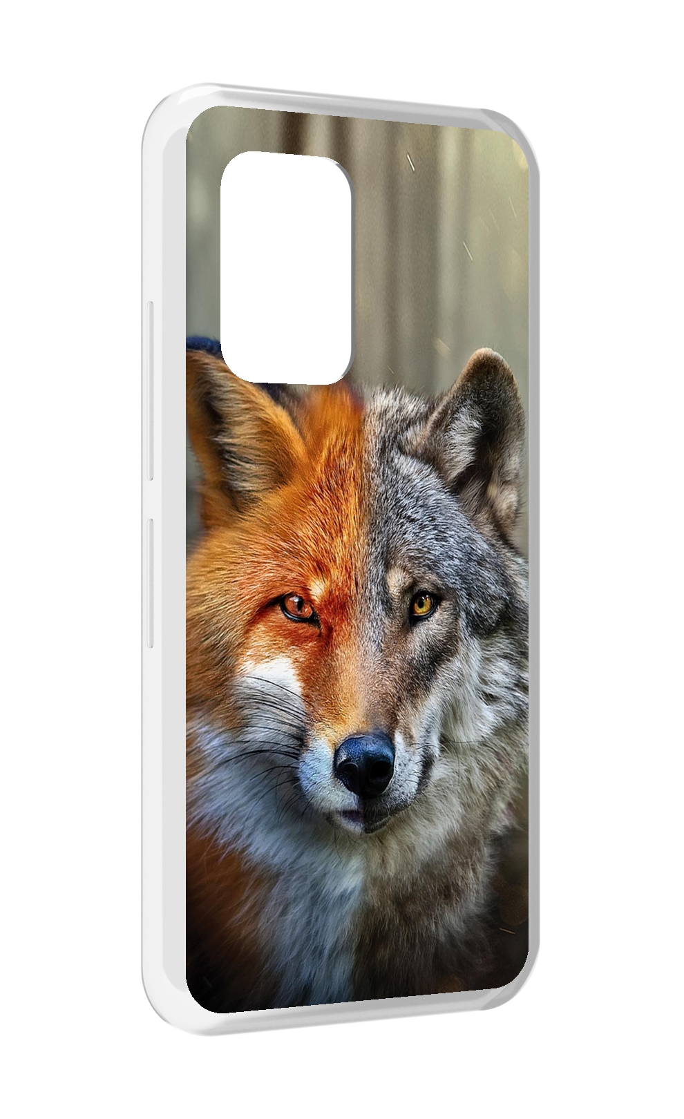 

Чехол MyPads волк-лиса для UMIDIGI Bison GT, Прозрачный, Tocco