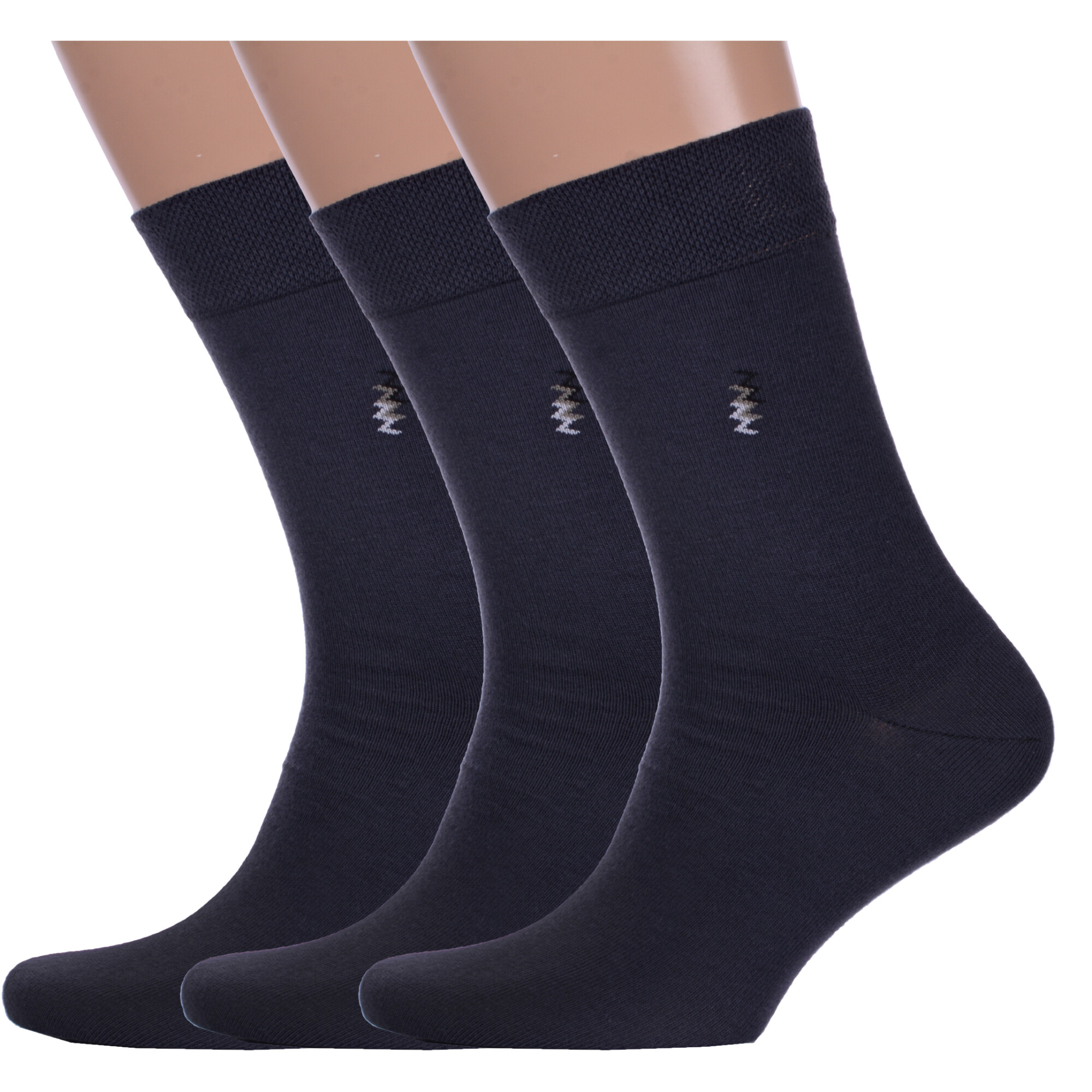 Комплект носков мужских Брестский чулочный комбинат 3-14с2122 серых 27, 3 пары