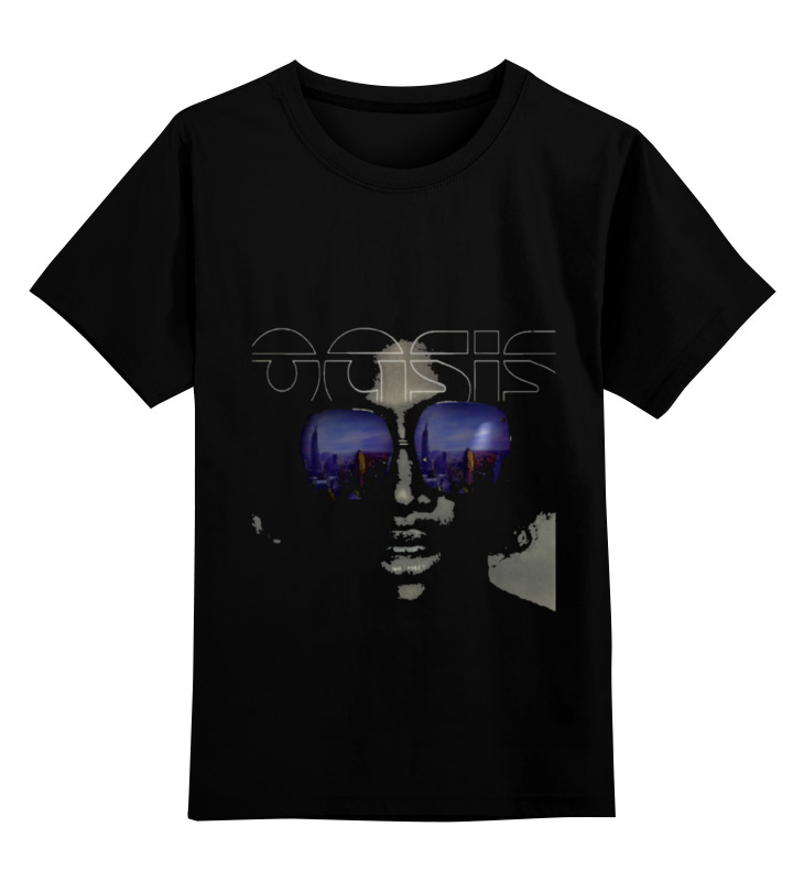 

Детская футболка Printio Oasis цв.черный р.116, 0000000781136