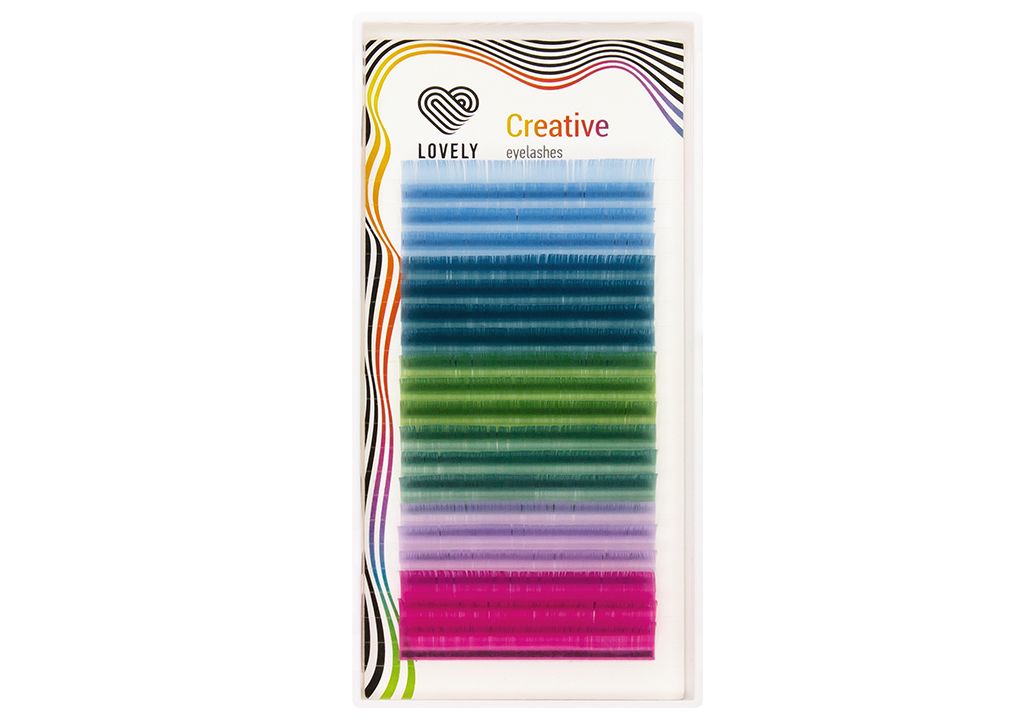 

Палитра Пастель Lovely, D, 0.10, 11 mm, 20 линий, Разноцветный