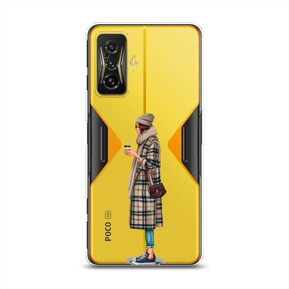 

Чехол на Xiaomi Redmi K50 GE "Утренний кофе", Коричневый;бежевый, 314950-6