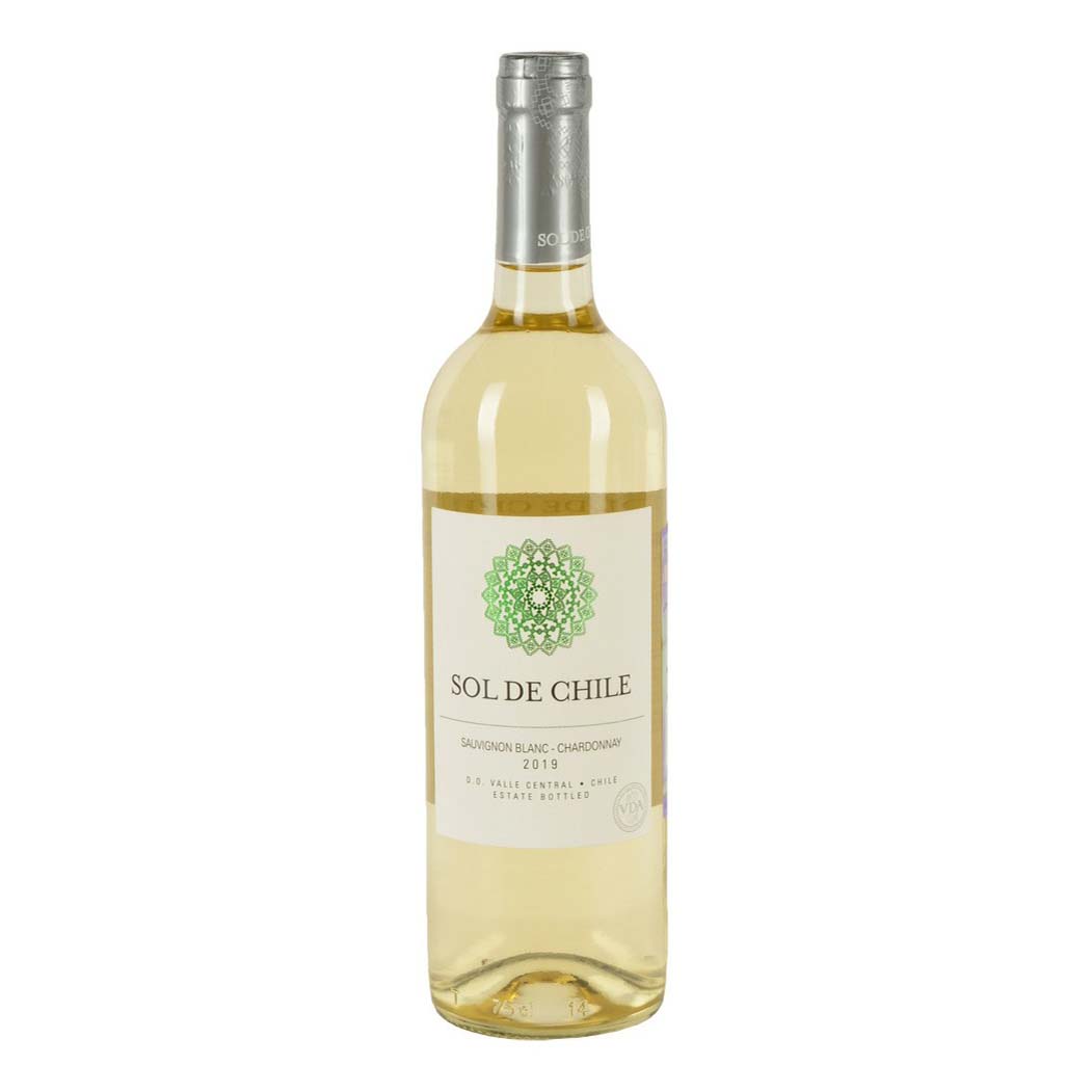 

Вино Sol de Chile Sauvignon Blanc Chardonnay белое сухое 12,5% 0,75 л Чили