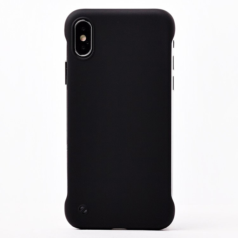 

Чехол накладка PC036 BaseMarket для Apple iPhone X (черный)