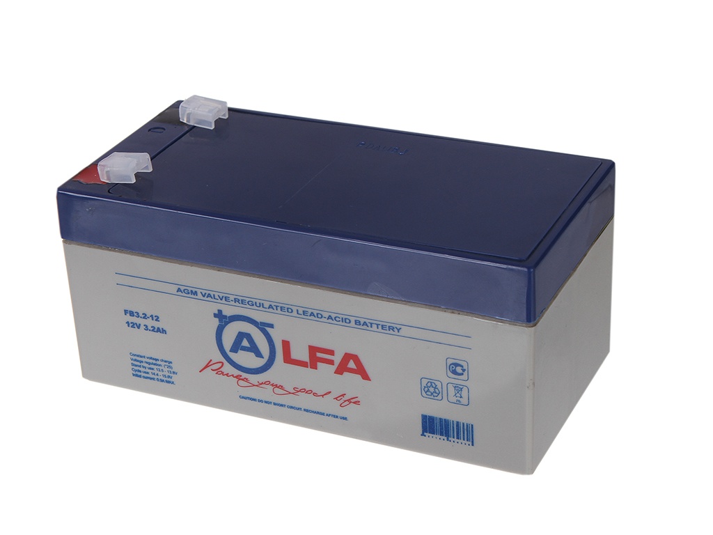 

Аккумулятор Alpha 12V 3200mAh FB3.2-12 LFA