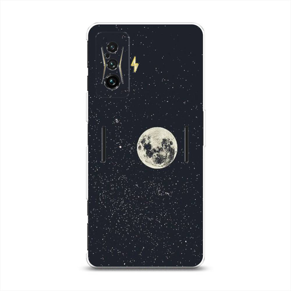 

Чехол на Xiaomi Redmi K50 GE "Полнолуние", Красный, 314950-2