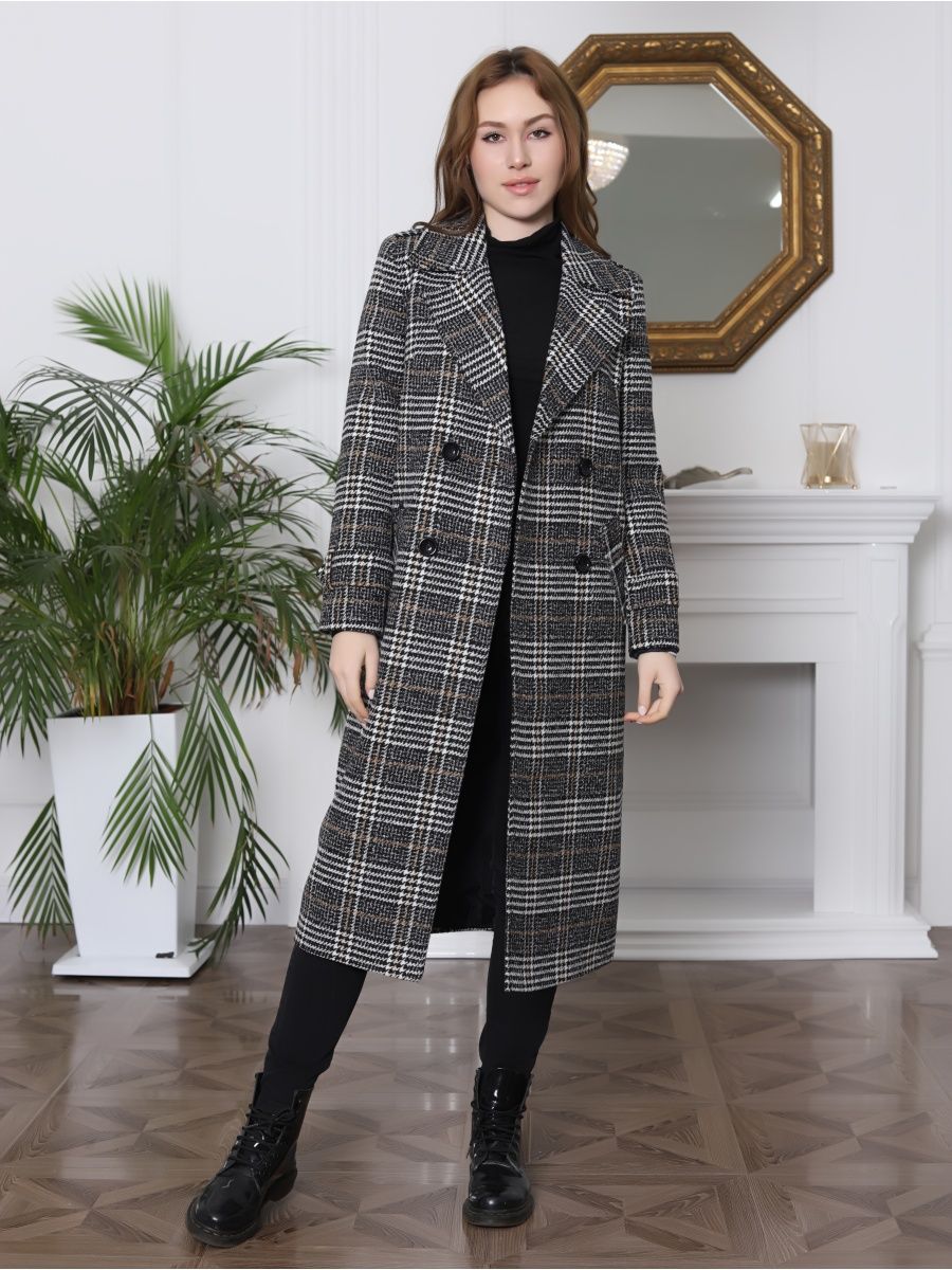 

Пальто женское Louren Wilton М-004-N черное 42 RU, Черный, М-004-N
