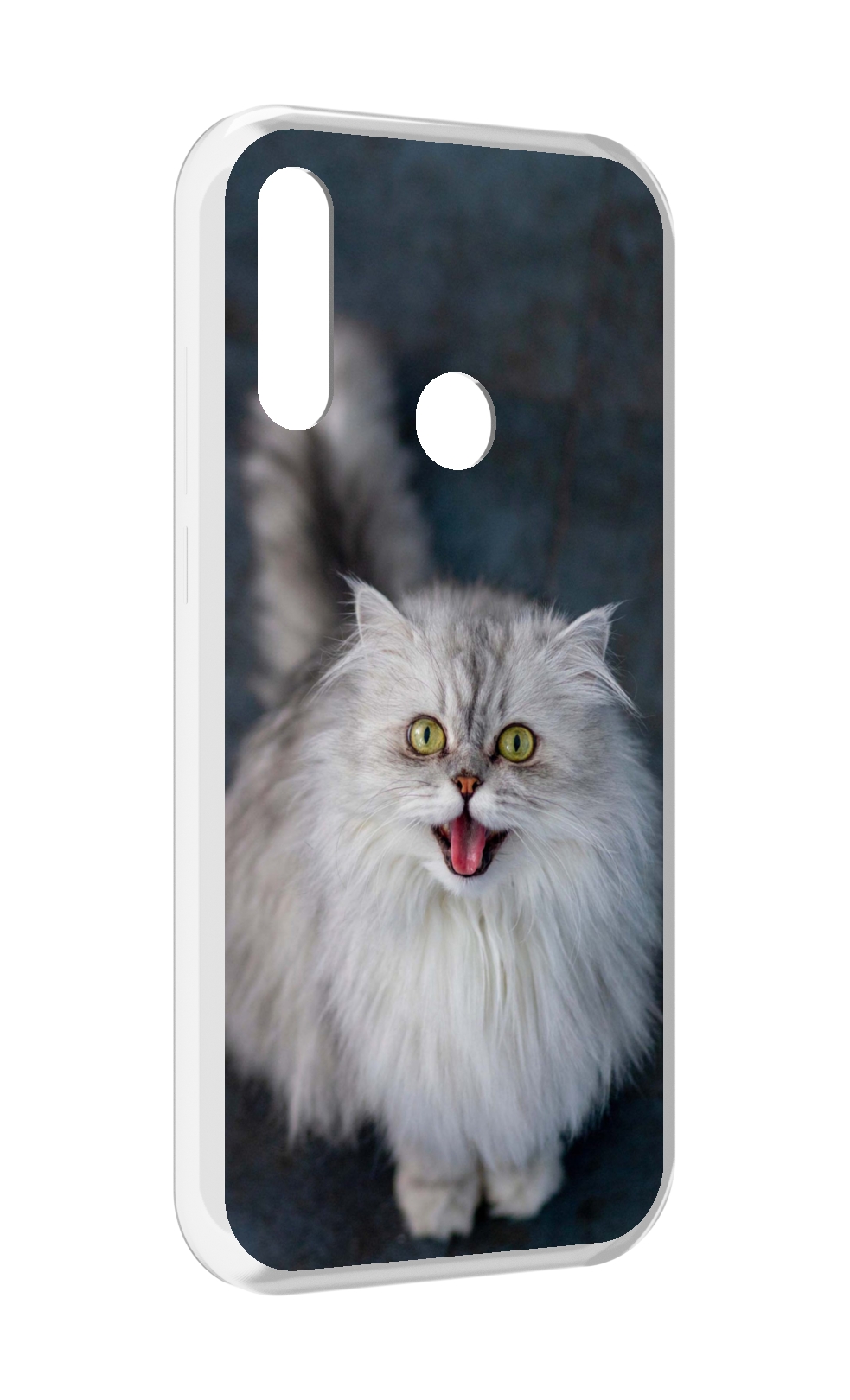 

Чехол MyPads порода кошки британская длинная для Lenovo Z6 Pro Youth Edition / Z6 Pro L..., Прозрачный, Tocco