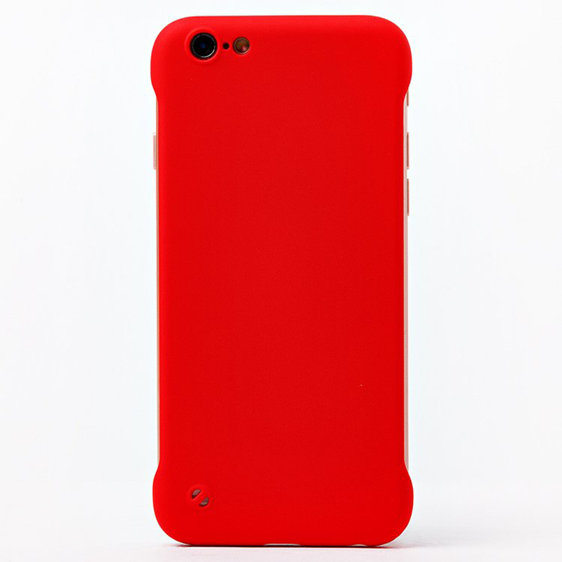 

Чехол накладка PC036 BaseMarket для Apple iPhone 6S Plus (красный)