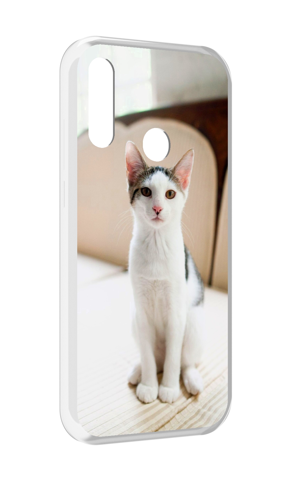 

Чехол MyPads порода кошка эгеиская для Lenovo Z6 Pro Youth Edition / Z6 Pro Lite, Прозрачный, Tocco