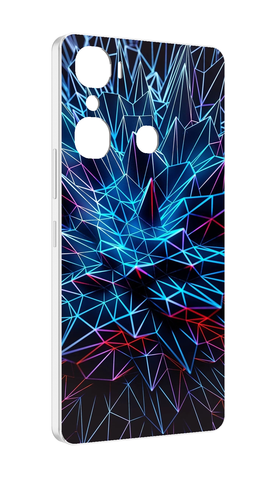 

Чехол MyPads неоновая-абстракция для Infinix Hot 12 Pro, Прозрачный, Tocco