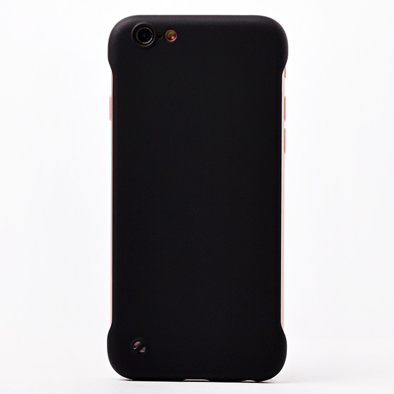 

Чехол накладка PC036 BaseMarket для Apple iPhone 6S Plus (черный)
