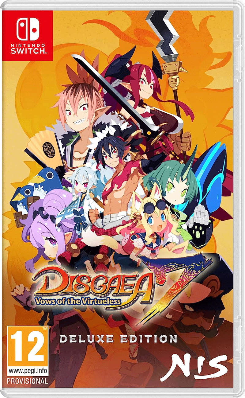 Игра Disgaea 7: Vows of the Virtueless (Nintendo Switch, полностью на иностранном языке)