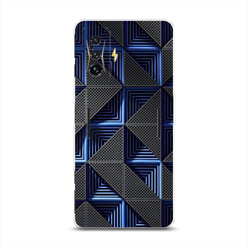 

Чехол на Xiaomi Redmi K50 GE "IBM", Серый;синий, 314950-3