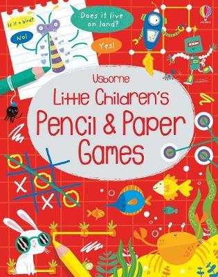 фото Книга little children's pencil and paper games usborne