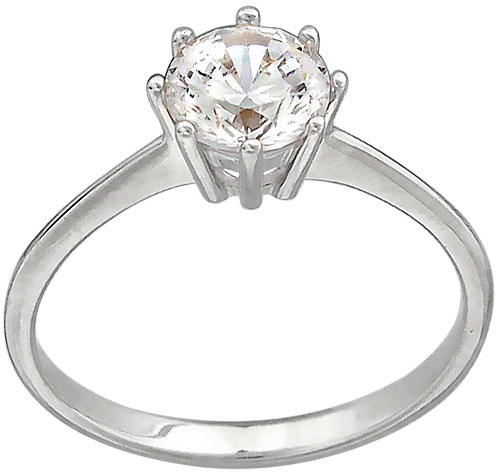 

Кольцо из золота р. 18,5 Golden Eagle 01К129292, фианит Swarovski, 01К129292
