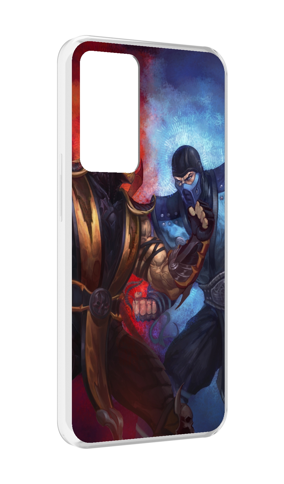 

Чехол MyPads Mortal Kombat art для OPPO Reno 8 Lite, Прозрачный, Tocco