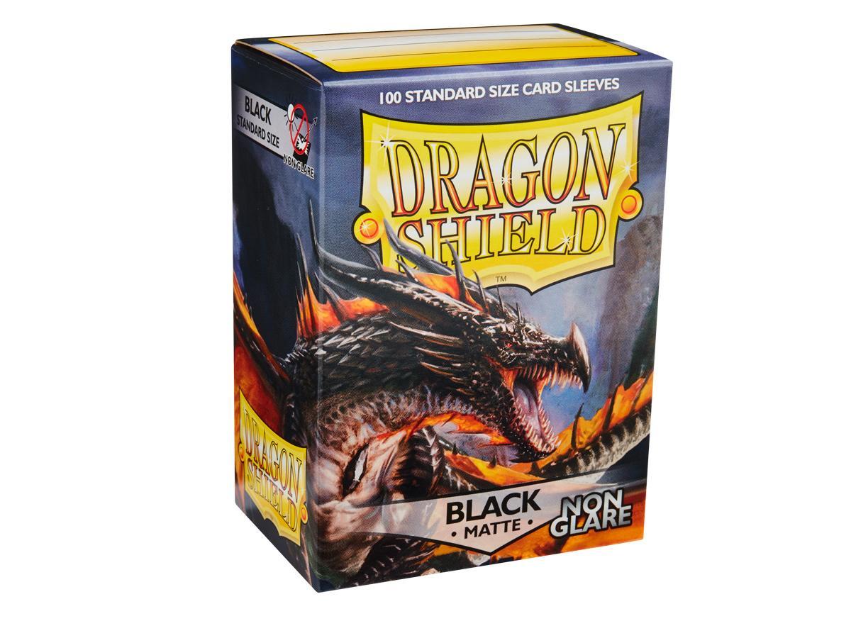 

Протекторы для карт Dragon Shield Протекторы черные матовые не бликующие 100 штук, AT-11802