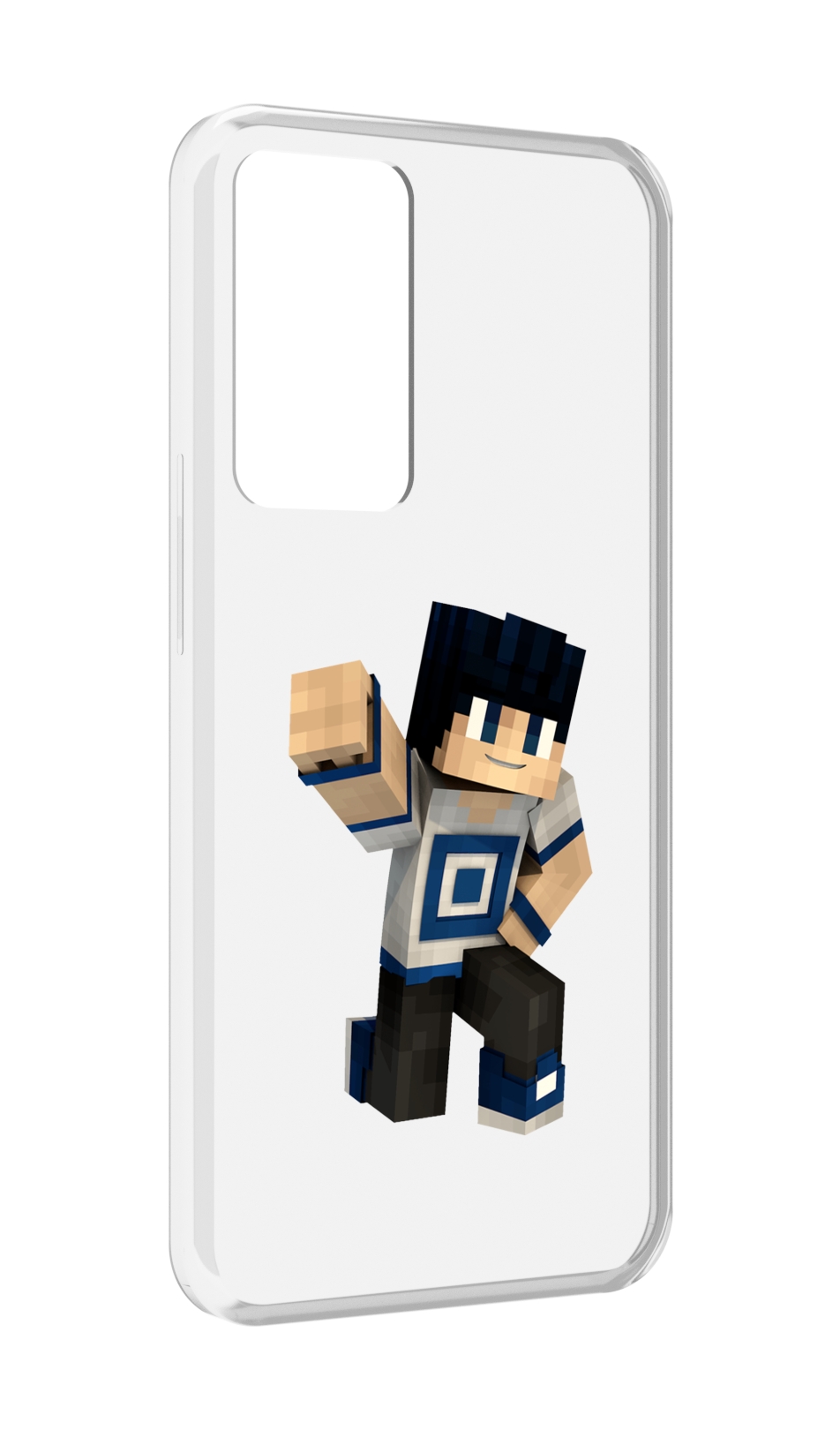 

Чехол MyPads Minecraft-1 для OPPO Reno 8 Lite, Прозрачный, Tocco