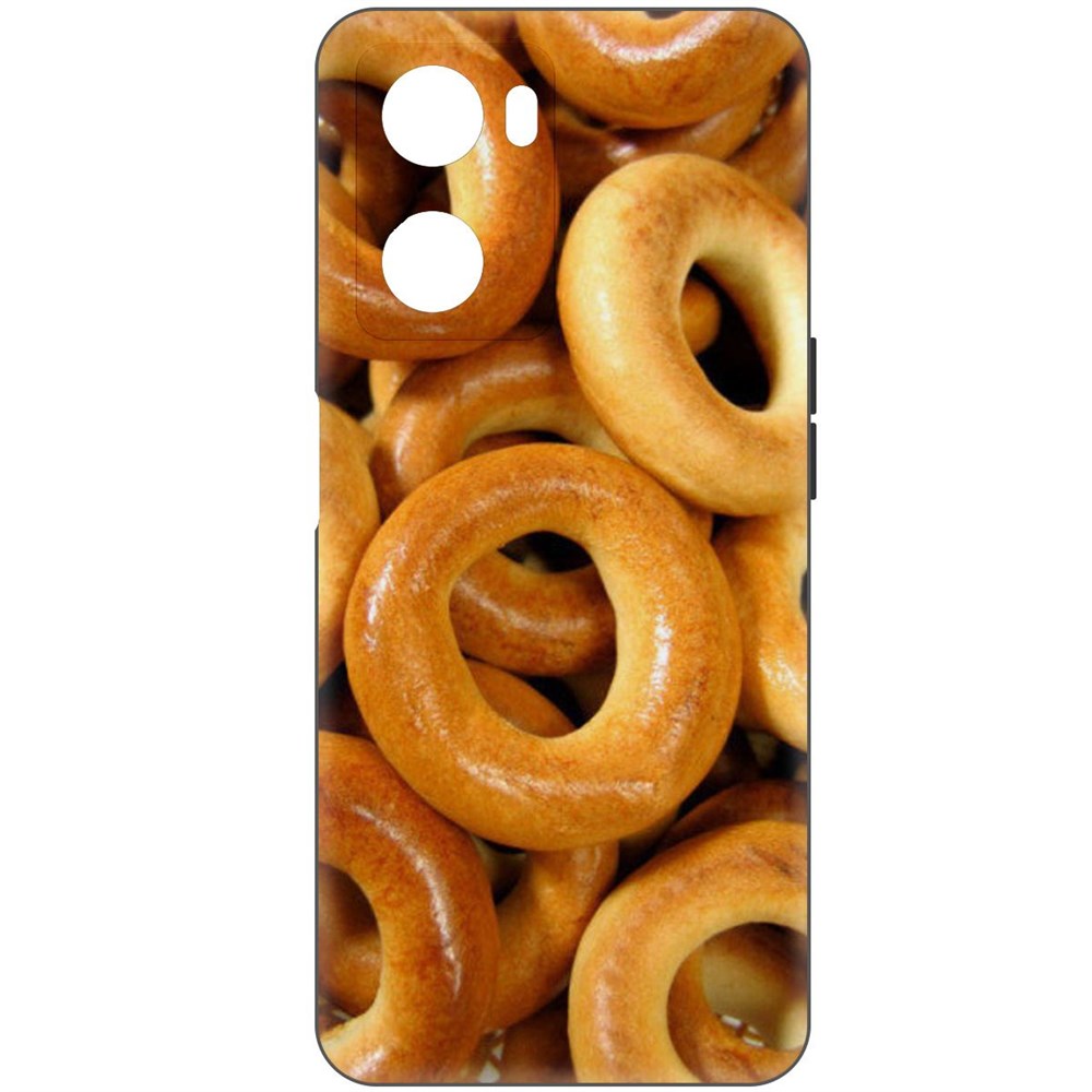 

Чехол-накладка Софт Сушки для Oppo A57, Черный