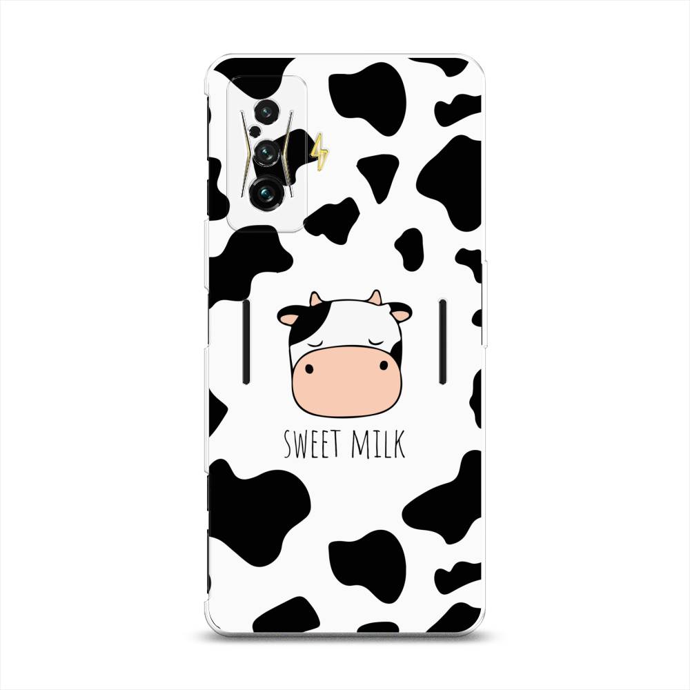 

Чехол на Xiaomi Redmi K50 GE "Sweet milk", Розовый;белый;черный, 314950-1