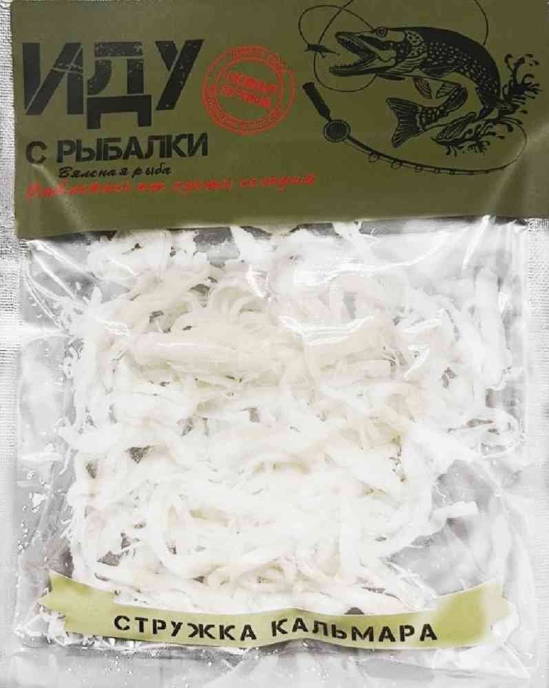 

Кальмар Иду с рыбалки сушеный стружка 40 г