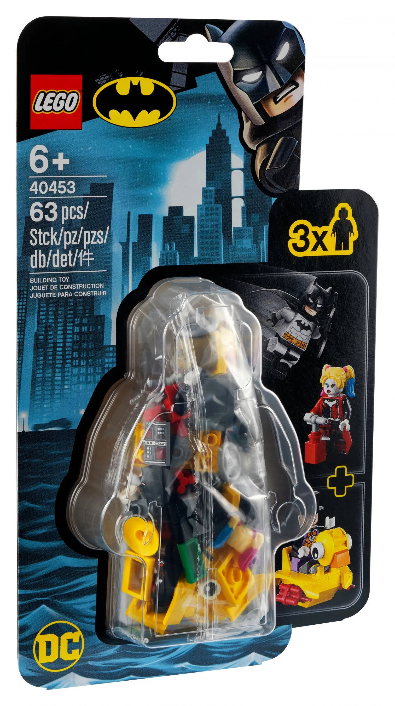 

Конструктор LEGO Super Heroes 40453 Бэтмен против Пингвина и Харли Квин, 40453