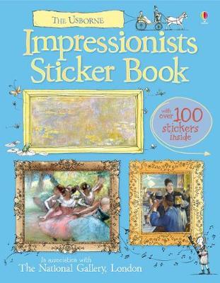 фото Книга impressionists sticker book usborne