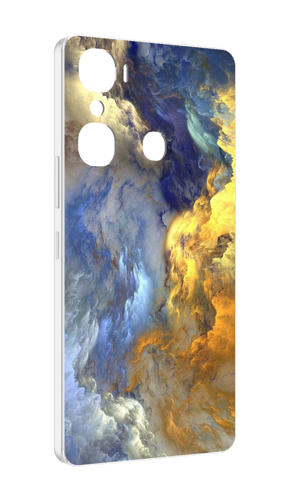 

Чехол MyPads мраморное небо для Infinix Hot 12 Pro, Прозрачный, Tocco